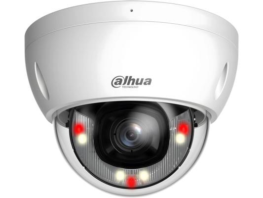 DAHUA DH-IPC-HDBW2449EP-S-IL-0360B Уличная купольная IP-видеокамера Smart Dual Light с ИИ 4Мп, 1/2.9” CMOS, объектив 3.6мм, видеоаналитика, ИК до 30м, LED до 30м, IP67, корпус: металл