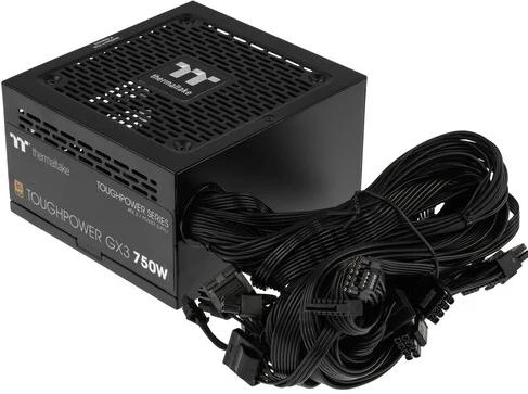Блок питания ATX 750 Вт Thermaltake PS-TPD-0750NNFAGE-C Non Modular/Non LightFull/Range Analog/80 Plus Gold/EU/Non JP CAP/A11 Flat CablesGen 5