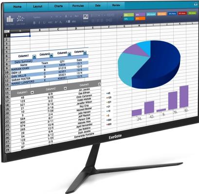Монитор 24.5" Exegate SmartView EH1500 черный IPS 1920x1080 250 cd/m^2 5 ms HDMI VGA EX297309RUS