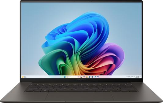Ноутбук/ ASUS UM5606WA-RK236W 16"(2880x1800 OLED)/AMD Ryzen AI 9 HX 370(2Ghz)/32768Mb/1024PCISSDGb/noDVD/Int:AMD Radeon 890M/Cam/BT/WiFi/78WHr/war 1y/1.5kg/Zumaia Gray/Win11Home + алюм корп; +USB-RJ45 кабель