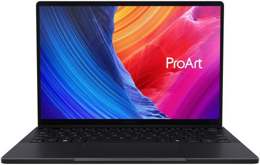 Ноутбук 13.3" ASUS ProArt PX13 OLED 2880x1800 Touch AMD Ryzen AI 9 HX 370 32Gb LPDDR5X SSD1Tb NVIDIA GeForce RTX 4060 8Gb Windows 11 Pro черный 90NB14L1-M00180