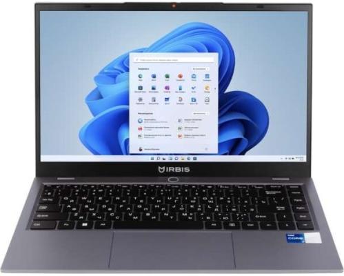 Ноутбук Irbis 14NBP3003P 14" 1920x1080 Intel Core i5-1240P SSD 512 Gb 16Gb WiFi (802.11 b/g/n/ac/ax) Bluetooth 5.2 Intel Iris Xe Graphics серый Windows 11 Professional 14NBP3003P