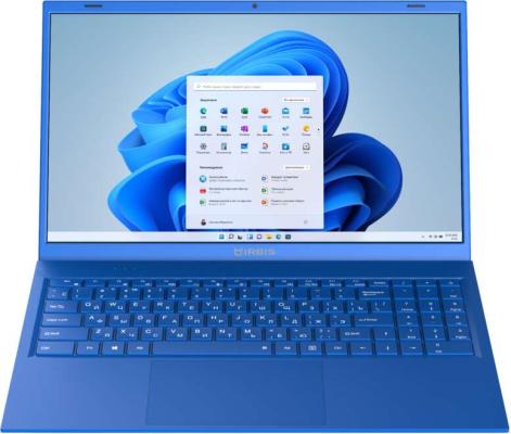 Ноутбук Irbis Blizzard 15NBC1000N 15.6" 1920x1080 AMD Ryzen 3-3200U SSD 512 Gb 16Gb AMD Radeon Graphics синий Windows 11 Professional 15NBC1000N