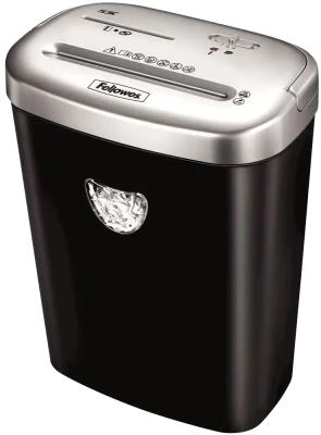 Шредер Fellowes PowerShred 53С черный/серый (секр.P-4) фрагменты 10лист. 23лтр. скрепки скобы пл.карты CD