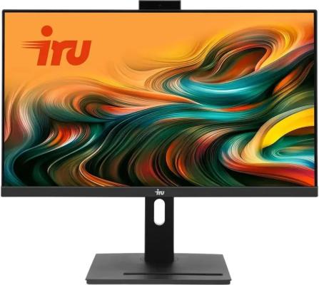 Моноблок 23.8" iRu 23AM 1920 x 1080 AMD Ryzen-5 5675U 8Gb SSD 256 Gb AMD Radeon Graphics Windows 11 Professional черный 2030224 2030224