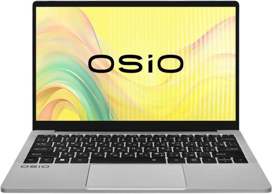 Ноутбук OSIO FocusLine F140i 14" 1920x1080 Intel Core i3-1215U SSD 512 Gb 16Gb Bluetooth 5.1 Intel UHD Graphics серый Windows 11 Home F140I-006