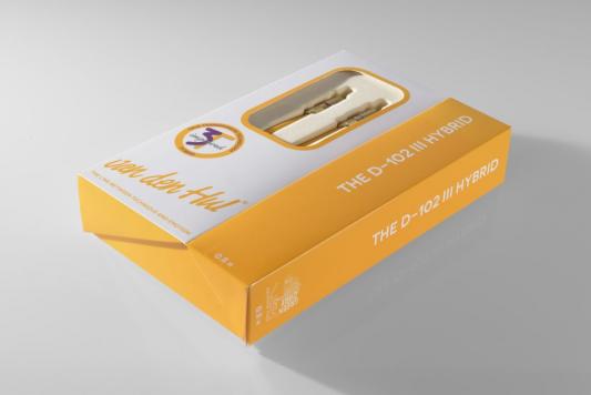 Кабель межблочный RCA Van den Hul The D-102 III 3T Hybrid 1.5 м, аналоговый