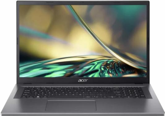 Ноутбук Acer Aspire 3 A317-55P-35KV 17.3" 1920x1080 Intel Core i3-N305 SSD 512 Gb 8Gb WiFi (802.11 b/g/n/ac/ax) Bluetooth 5.1 Intel UHD Graphics серебристый DOS NX.KDKCD.009