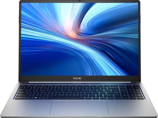 Ноутбук Tecno MegaBook T16 16" 1920x1200 Intel Core i5-13420H SSD 512 Gb 16Gb Bluetooth 5.0 Intel UHD Graphics серый Windows 11 Home T16RA-NEG1