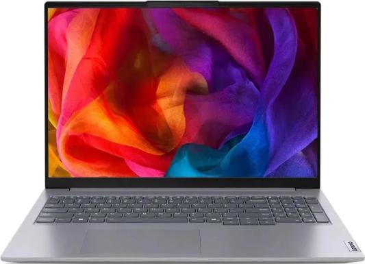 Ноутбук Lenovo ThinkBook 16 Gen 7 16" 1920x1200 Intel Core Ultra 5-125U SSD 512 Gb 16Gb WiFi (802.11 b/g/n/ac/ax) Bluetooth 5.3 Intel Graphics серый DOS Английская клавиатура 21MS003LGQ