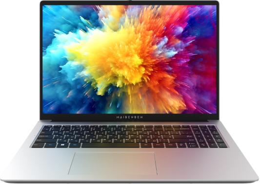 Ноутбук MAIBENBEN M653 16", IPS, AMD Ryzen 3 5400U 2.6ГГц, 4-ядерный, 8ГБ DDR4, 512ГБ SSD,  AMD Radeon, Linux, серый [m6531sb0lsre0]