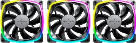 Вентилятор для корпуса Montech 120 х 120 мм AX120 4 pin 3шт