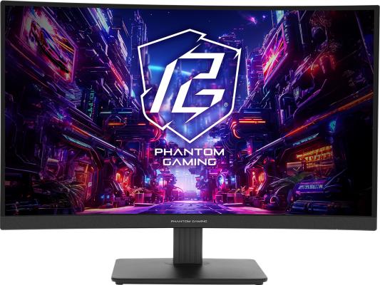 Монитор 27&quot; ASRock Phantom Gaming PG27QRT1B Black (VA, 2560x1440, 2xHDMI+DP, 1 ms, 178°/178°, 300 cd/m, 180Hz, HDR400)