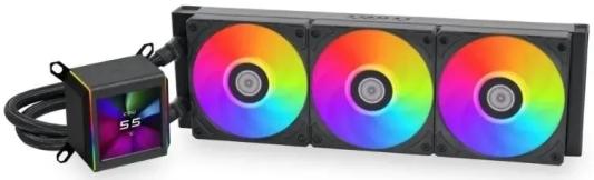 Система охлаждения жидкостная Lian-Li Galahad II LCD 360 ARGB Soc-AM5/AM4/1151/1200/1700 черный 79.9-30dB Al+Cu LCD Ret (G89.GA2ALCD36B.00)