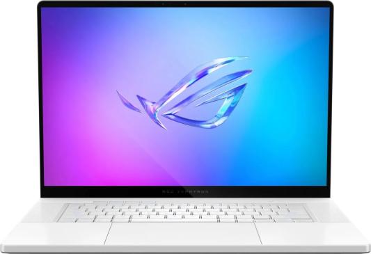 Ноутбук игровой ASUS ROG Zephyrus G16 GA605WV-QR118 16", 2024, OLED, AMD Ryzen AI 9 HX 370 2ГГц, 12-ядерный, 16ГБ LPDDR5x, 1ТБ SSD,  NVIDIA GeForce  RTX 4060 для ноутбуков - 8 ГБ, без операционной сис