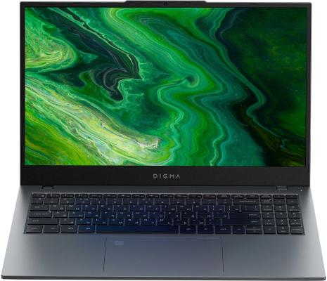 Ноутбук Digma Pro Fortis M 15 15.6" 1920x1080 Intel Core i3-10110U SSD 256 Gb 8Gb Bluetooth 5.1 Intel UHD Graphics серый Windows 11 Professional DN15P3-8CXW05