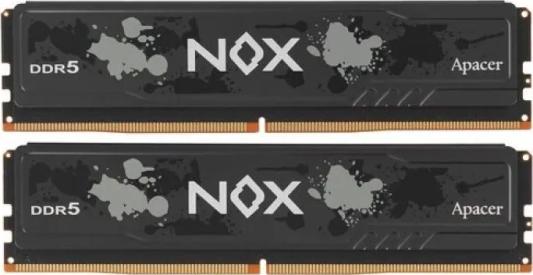 Оперативная память для компьютера 32Gb (2x16Gb) PC5-51200 6400MHz DDR5 DIMM CL40 Apacer AH5U32G64C552MBAA-2 AH5U32G64C552MBAA-2