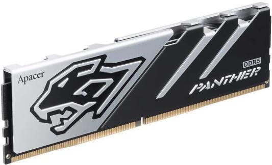 Оперативная память для компьютера 32Gb (1x32Gb) PC5-51200 6400MHz DDR5 DIMM CL32 Apacer PANTHER AH5U32G64C5527BAA-1