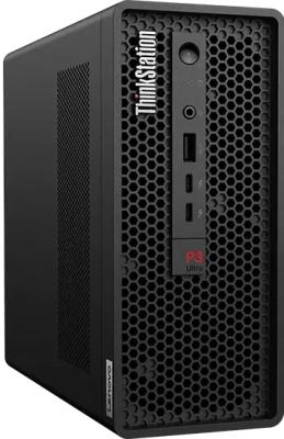 ПК Lenovo ThinkStation P3 Ultra SFF i7 13700K 32Gb SSD1Tb Windows 11 Professional 64 GbitEth 500W мышь клавиатура черный (30HBS64A00)