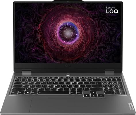 Ноутбук Lenovo LOQ 15ARP9 15.6" 1920x1080 AMD Ryzen 7-7435HS SSD 1024 Gb 16Gb WiFi (802.11 b/g/n/ac/ax) Bluetooth 5.2 nVidia GeForce RTX 4060 8192 Мб серый DOS 83JC005HRK