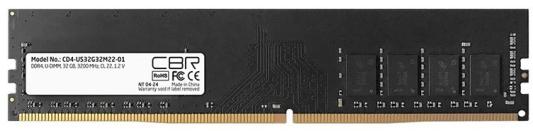 Оперативная память для компьютера 32Gb (1x32Gb) PC4-25600 3200MHz DDR4 DIMM CL22 CBR CD4-US32G32M22-01 CD4-US32G32M22-01