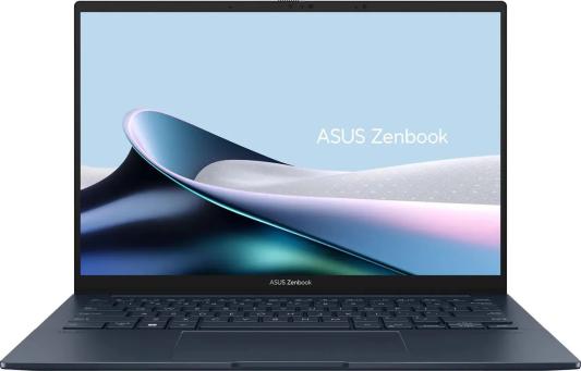 Ноутбук ASUS ZenBook 14 OLED UX3405MA-QD992 14" 1920x1200 Intel Core Ultra 9-185H SSD 512 Gb 16Gb WiFi (802.11 b/g/n/ac/ax) Bluetooth 5.3 Intel Arc Graphics синий DOS 90NB11R1-M01SU0
