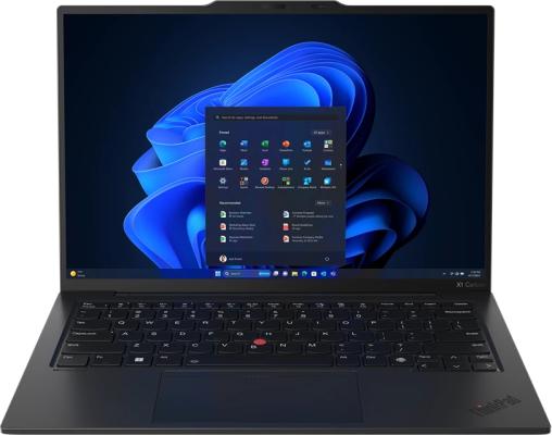 Ноутбук 14" Lenovo ThinkPad X1 Carbon Gen 12 2880x1800 Intel Core Ultra 7-155U SSD 1024 Gb 32Gb WiFi (802.11 b/g/n/ac/ax) Bluetooth 5.3 Intel Graphics черный DOS 21KDS6CY00