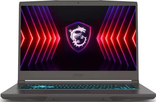 Ноутбук MSI Thin A15 B7UC-405XRU 15.6" 1920x1080 AMD Ryzen 5-7535HS SSD 1024 Gb 16Gb WiFi (802.11 b/g/n/ac/ax) Bluetooth 5.3 nVidia GeForce RTX 3050 4096 Мб серый DOS 9S7-16RK11-405