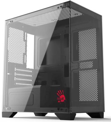 Корпус mATX BLOODY BD-CC103 Без БП черный BD-CC103-BK