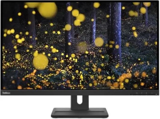 Монитор Lenovo 27" E27q-20 Black, 16:9, IPS, 2560 x 1440, 4ms, 350cd, 75Hz, 1xHDMI, 1xDP, SPK, HAS