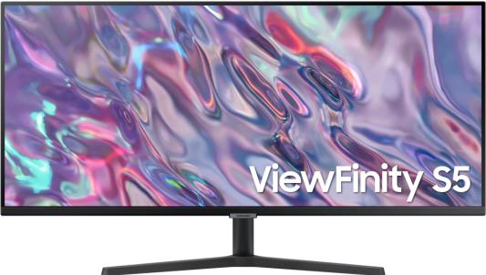 Монитор Samsung 34" S34C500GAI Black, 21:9, VA, 3440x1440, 5ms, 300cd, 100Hz, 2xHDMI, 1xDP
