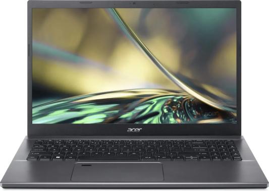Ноутбук/ Acer Aspire 5 A515-57-771A 15.6"(1920x1080 (матовый) IPS)/Intel Core i7 12650H(2.3Ghz)/16384Mb/256PCISSDGb/noDVD/Int:UMA/Cam/BT/WiFi/50WHr/war 1y/1.76kg/Grey/noOS