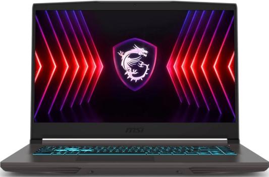 Ноутбук MSI Thin 15 B13VE-2650XRU 15.6" 1920x1080 Intel Core i5-13420H SSD 512 Gb 16Gb WiFi (802.11 b/g/n/ac/ax) Bluetooth 5.3 nVidia GeForce RTX 4050 6144 Мб серый DOS 9S7-16R831-2650