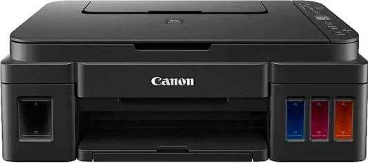 МФУ струйный Canon PIXMA G3416 (A4, принтер/копир/сканер, 4800х1200dpi, до 8.8чб/5цв.ppm, СНПЧ, WiFI, USB) (2315C052)