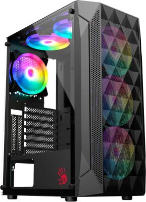 Корпус ATX BLOODY BD-CC107F Без БП черный BD-CC107F-BK