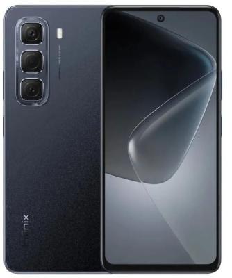 Смартфон Infinix X6882 Hot 50 256Gb 6Gb черный моноблок 3G 4G 2Sim 6.78" 1080x2460 Android 14 50Mpix 802.11 a/b/g/n/ac NFC GPS GSM900/1800 GSM1900 TouchSc Protect FM microSD max2048Gb
