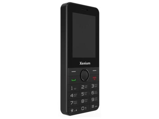 Мобильный телефон XENIUM X240 черный моноблок 2Sim 2.4" 240x320 Nucleus 0.3Mpix GSM900/1800 MP3 FM microSD max32Gb