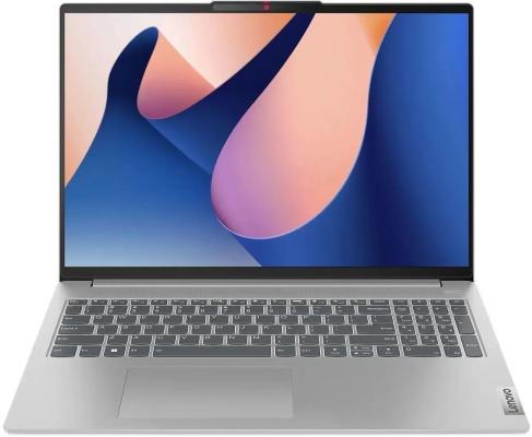 Ноутбук Lenovo IdeaPad Slim 5 16IAH8 15.6" 1920x1200 Intel Core i5-12450H SSD 512 Gb 16Gb WiFi (802.11 b/g/n/ac/ax) Bluetooth 5.2 Intel UHD Graphics серый DOS 83BG006URK