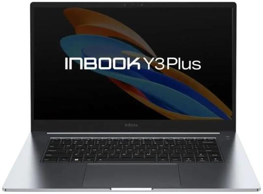 Ноутбук Infinix INBOOK Y3 Plus YL51A5 15.6" 1920x1080 AMD Ryzen 7-5700U SSD 512 Gb 16Gb WiFi (802.11 b/g/n/ac/ax) Bluetooth 5.1 AMD Radeon Graphics серый DOS 71008302601