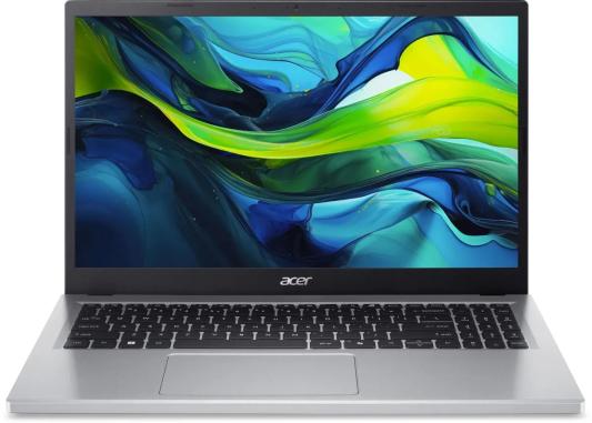Ноутбук Acer Aspire Go AG15-31P-38DT 15.6" 1920x1080 Intel Core i3-N305 SSD 256 Gb 8Gb WiFi (802.11 b/g/n/ac/ax) Bluetooth 5.1 Intel UHD Graphics серебристый DOS NX.KX5CD.008