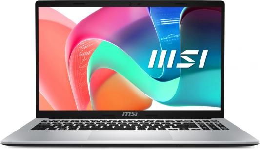 Ноутбук MSI Modern 15 F13MG-253RU 15.6" 1920x1080 Intel Core i7-1355U SSD 512 Gb 16Gb WiFi (802.11 b/g/n/ac/ax) Bluetooth 5.3 Intel Iris Xe Graphics серебристый Windows 11 Professional 9S7-15S122-253