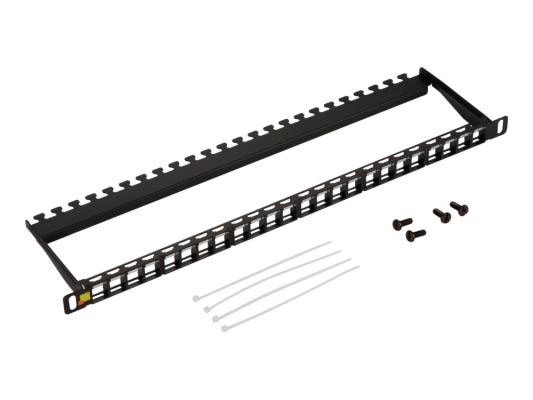 Патч-панель Lanmaster LAN-PPC24OK-UTP 19" 0,5U 24x UTP