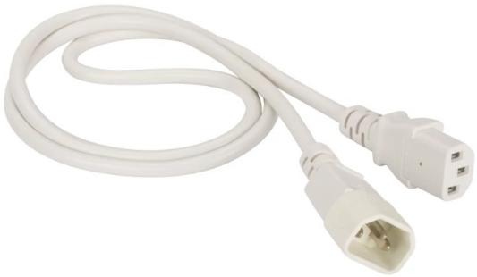 Шнур питания Lanmaster LAN-PP13/14-10-WH C13-С14 проводник.:3x0.75мм2 10м 220В 10А белый