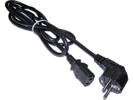 Кабель питания системного блока Lanmaster LAN-PP13/SHA-7.0-BK (Schuko угловой - C13, 3х0.75мм?, 250В, 10A, черный, 7м)