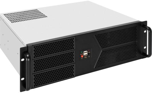 Серверный корпус ExeGate Pro 3U400-07 <RM 19", высота 3U, глубина 400, без БП, 2*USB>