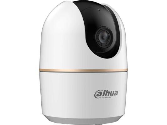 DAHUA Мини-PT IP-видеокамера с Wi-Fi 3Мп; 1/3.2” CMOS; объектив 3.6мм; механический ИК-фильтр; чувствительность 0.01лк@F2.0; сжатие: H.265; 2 потока до 3Мп@25к/с; видеоаналитика: обнаружение людей; ИК