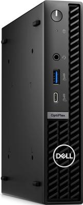 Неттоп Dell Optiplex 7020 Micro i3 14100T (2.7) 8Gb SSD512Gb UHDG 730 Linux Ubuntu GbitEth WiFi BT 65W мышь клавиатура черный (7020-3850)