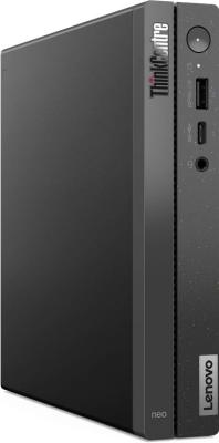 Неттоп Lenovo ThinkCentre Neo 50q Gen 4 i3 1215U (1.2) 8Gb SSD512Gb UHDG noOS GbitEth WiFi BT 65W kb мышь клавиатура черный (12LN003LGP)