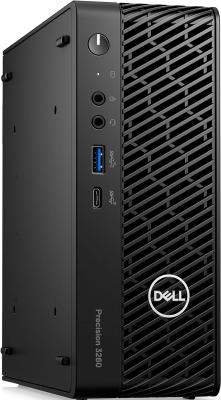ПК Dell Precision 3260 Compact i5 13500 (2.5) 16Gb SSD1Tb T1000 4Gb CR Linux Ubuntu GbitEth 240W мышь клавиатура черный (3260-5640)