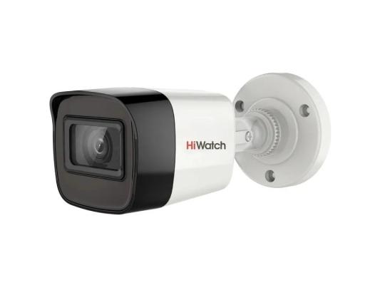 HiWatch DS-T280(B)(2.8mm) Уличная цилиндрическая аналоговая камера, 1920х1080, 2 Мп, CMOS, до 20 м, IP66
